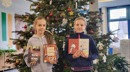 Die Gewinnerinnen Ida Schäfer und Lenea Janzen