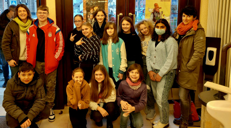 Magischen Schulbesuch erlebt